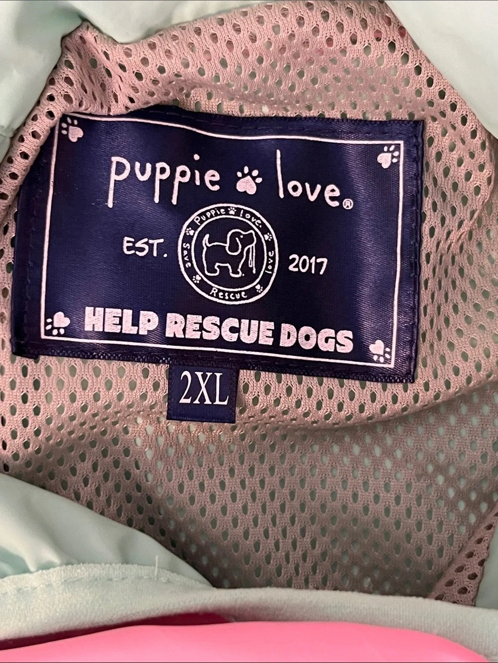 Puppie Love Pullover Hoodie Windbreaker